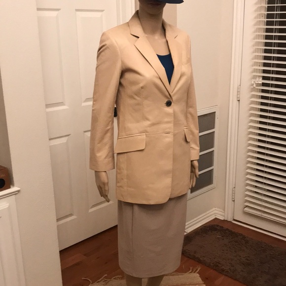 RAG & BONE Leather Charles Blazer Sz 0 - Picture 3 of 10